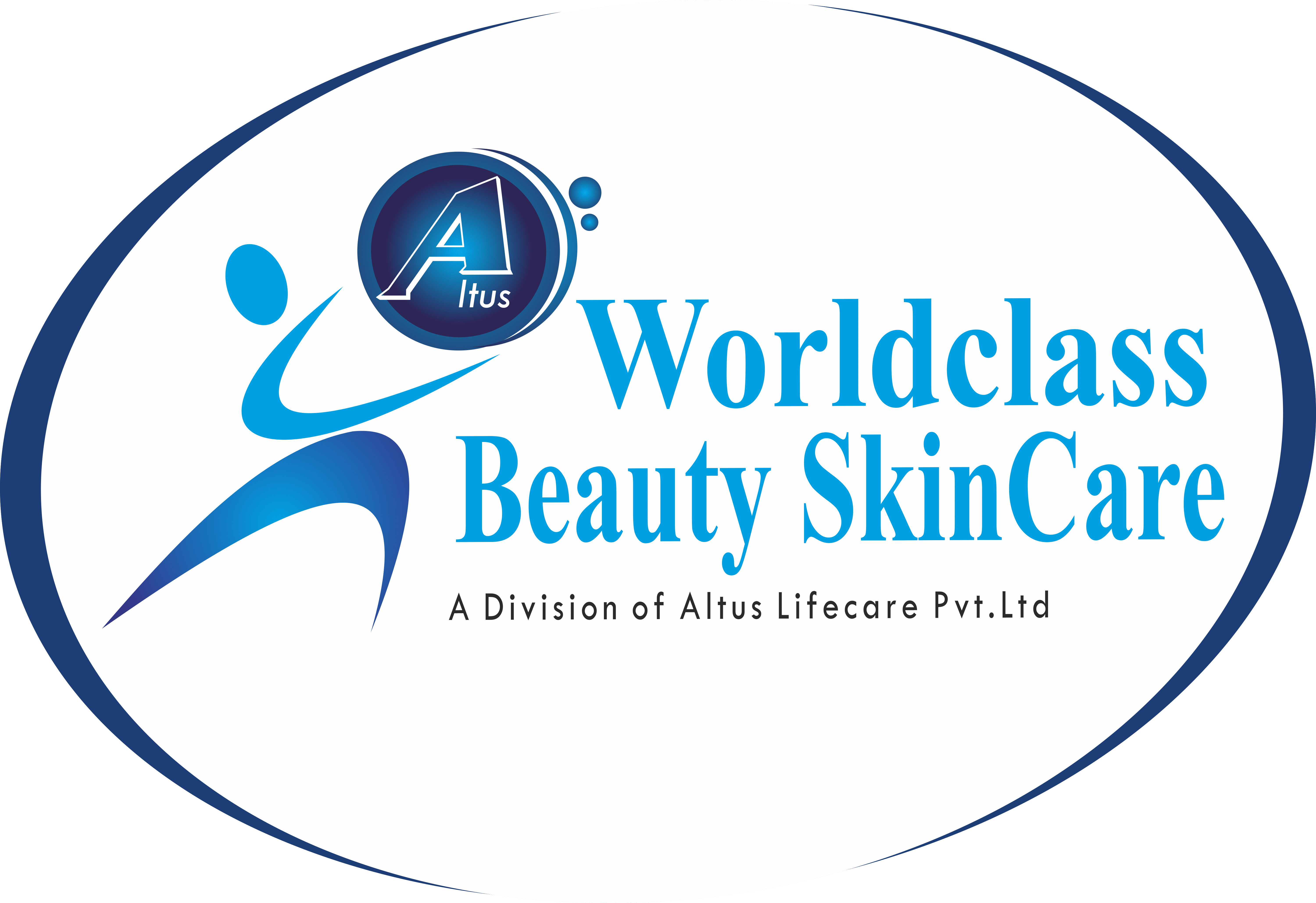 Round logo with white background Worldclass Beauty Skincare