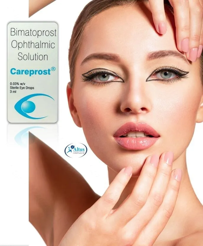 Eyes with Long Lashes: Careprost 0.03% Best Eyelash Serum