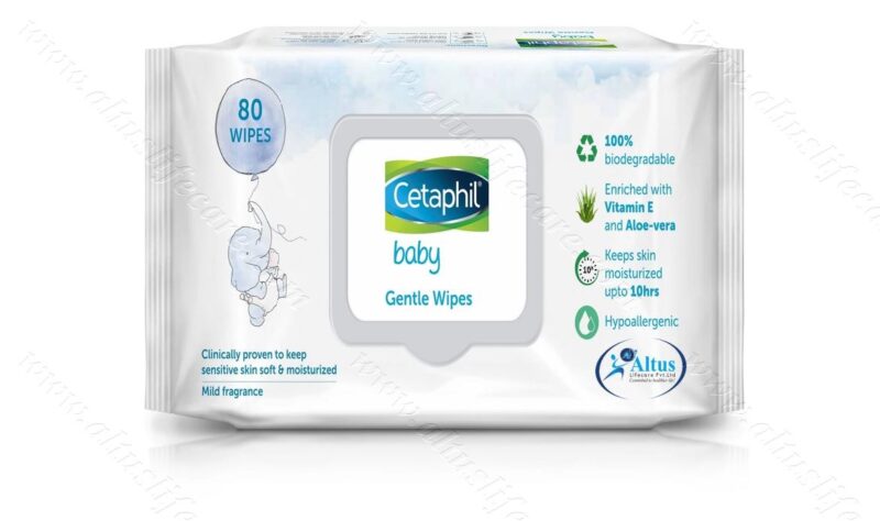 CETAPHIL BABY WIPES 80 WIPES 1 1